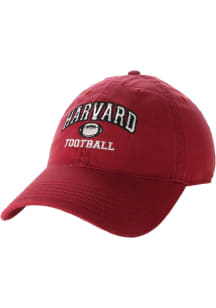 Legacy Harvard Crimson Football EZA Twill Adjustable Hat - Crimson