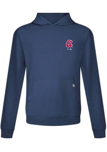 Levelwear Atlanta Braves Mens Navy Blue Relay Core Hood