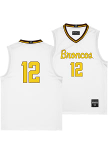 Isabella Miljkovic  Campus Ink Western Michigan Broncos White NIL Jersey