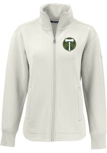Cutter and Buck Portland Timbers Womens White Roam Light Weight Jacket
