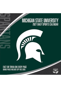 Michigan State Spartans 2027 Daily Boxed Calendar