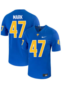 Jaxson Mark  Nike Pitt Panthers Blue NIL Name And Number Football Jersey