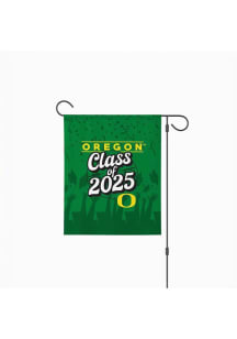 Oregon Ducks Class of 2025 12x17 Garden Flag - Green