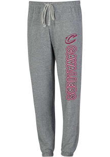 Concepts Sport Cleveland Cavaliers Womens Ladies Ash Sweatpants