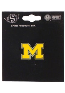Michigan Wolverines Souvenir 1” Enamel Pin - Yellow