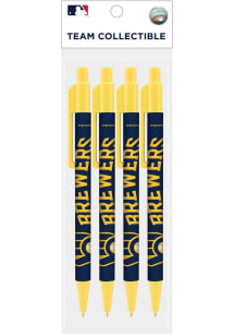 Milwaukee Brewers 4 Pack Pen -
