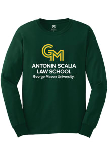 Summit Sportswear George Mason University Green Antonin Scalia Law School Long Sleeve T Shirt