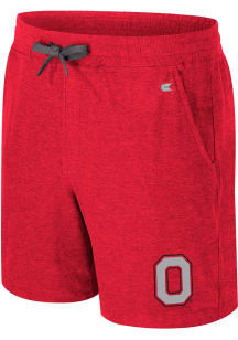 Colosseum Ohio State Buckeyes Mens Scarlet Red Cicero Shorts