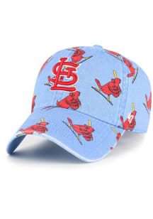 47 St Louis Cardinals Printfetti Clean Up Adjustable Hat - Blue