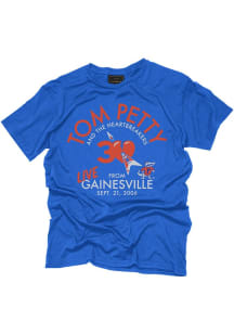 Original Retro Brand Florida Gators Blue Tom Petty Live From Gainesville Short Sleeve T Shirt