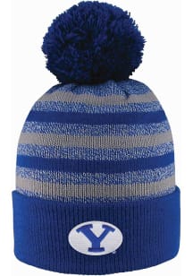 LogoFit BYU Cougars Dark Grey Doc Marled Mens Knit Hat