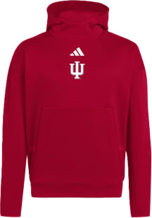 Adidas Indiana Hoosiers Mens Crimson Z.N.E Hood