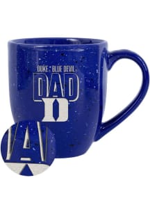 Duke Blue Devils Dad Alternate 16oz Speckle Ceramic Mug - Blue