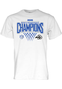 Blue 84 Saint Louis Billikens White 2026 Atlantic 10 Men's Basketball Regular Season Champions Sho..