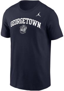 Nike Georgetown Hoyas Navy Blue Core Short Sleeve T Shirt