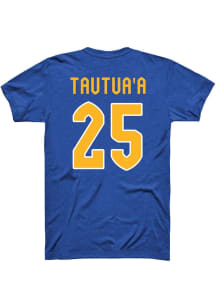 Haiti Tautua’a Pitt Panthers Blue Womens Volleyball Shirzee Short Sleeve Player T Shirt