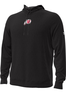 Under Armour Utah Utes Mens Black Meridian Long Sleeve Hoodie