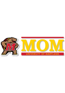 Maryland Terrapins 6x2 Mom Auto Decal - Red