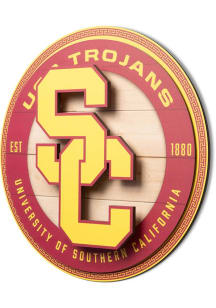USC Trojans 3D Sign - Cardinal Red