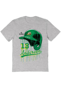 Tyler Anderson  Vive La Fete Oregon Ducks Youth Grey Drip Short Sleeve T-Shirt