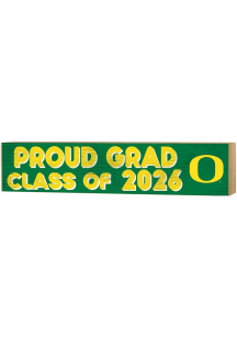 KH Sports Fan Oregon Ducks Class of 2026 Block Sign - Green