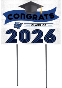 Grand Valley State Lakers KH Sports Fan Class of 2026 Yard Sign - Blue