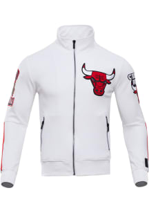 Pro Standard Chicago Bulls Mens White Classic Track Track Jacket