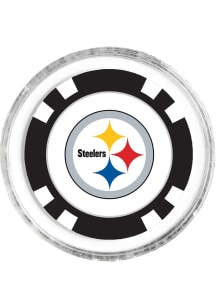 Pittsburgh Steelers Black Quilted Mallet Putter Cover