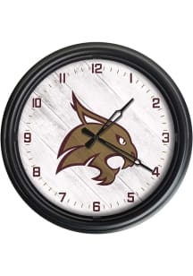 Texas State Bobcats Outdoor LED Wall Clock