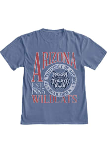 Blue 84 Arizona Wildcats Navy Blue Overdyed First Dibs Short Sleeve T Shirt