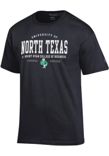Champion North Texas Mean Green Black College of Business Short Sleeve T Shirt