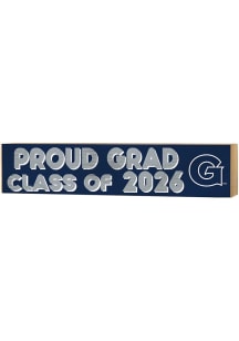KH Sports Fan Georgetown Hoyas Class of 2026 Block Sign - Navy Blue