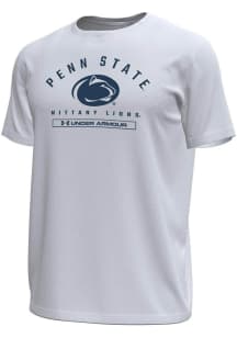 Under Armour Penn State Nittany Lions White Name Tech Stretch Short Sleeve T Shirt