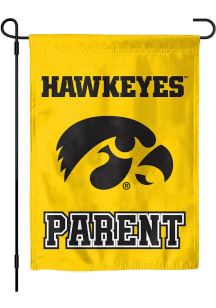Iowa Hawkeyes Parent Garden Flag - Black