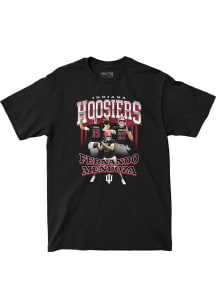 Fernando Mendoza Indiana Hoosiers Black Black Photograph Short Sleeve Fashion Player T Shirt
