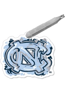 North Carolina Tar Heels Justin Patton Logo Ornament - Light Blue