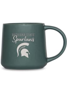 Michigan State Spartans Sage Taper Ceramic Mug - Green