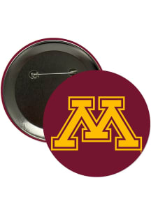 Minnesota Golden Gophers 3" Main Mark Button - Maroon