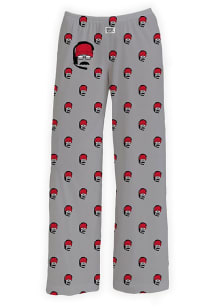Kansas City Mens Grey Face Shape Sleep Pants