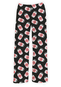 Pittsburgh Brewing Mens Black Pittsburgh Brewing Sleep Pants