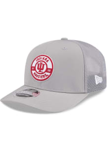 New Era Indiana Hoosiers Active Stretch 9SEVENTY Adjustable Hat - Grey