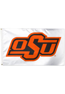 Oklahoma State Cowboys 3x5 Silk Screen Grommet Flag - Orange