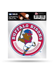 Buffalo Bisons 4x4 Auto Decal - Navy Blue