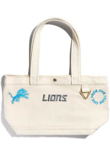 Detroit Lions White Icon Tote