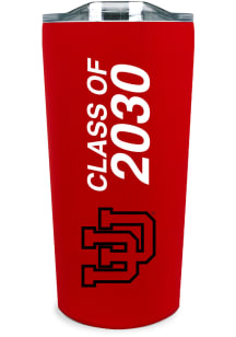 Utah Utes Class of 2030 Soft Touch Stainless Steel Tumbler - Red