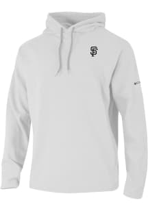 Columbia San Francisco Giants Mens White Swingcraft Long Sleeve Hoodie