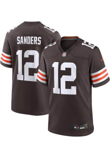 Shedeur Sanders  Nike Cleveland Browns Brown Home Football Jersey
