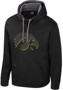 Colosseum Iowa Hawkeyes Mens Black Fridge Blackout Hood