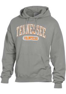 ComfortWash Tennessee Volunteers Mens Grey Arch Garment Dyed Long Sleeve Hoodie