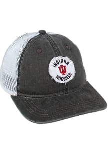 Indiana Hoosiers Grey Captiva Meshback Youth Adjustable Hat